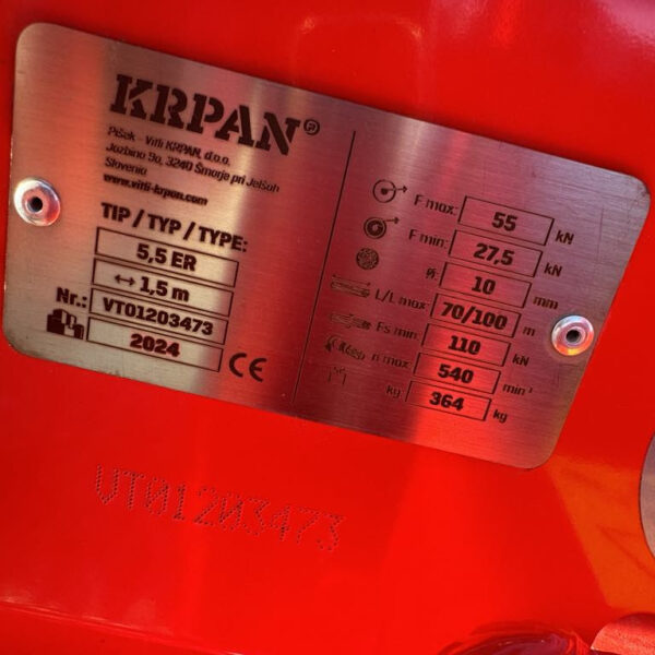 Vitlo Krpan 022580 5.5 ER 70m