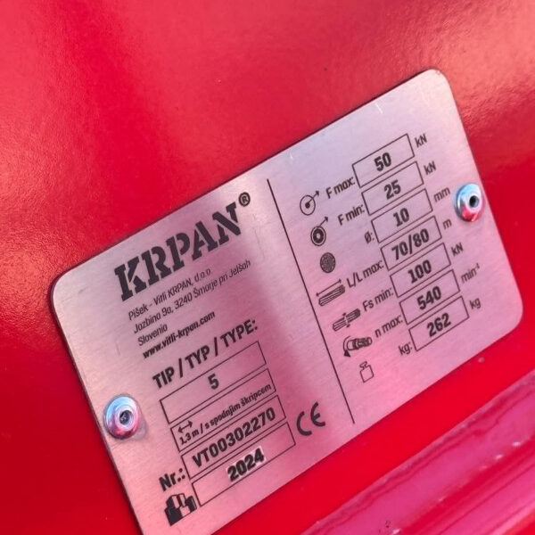 Vitlo Krpan 022583 5 S 70m