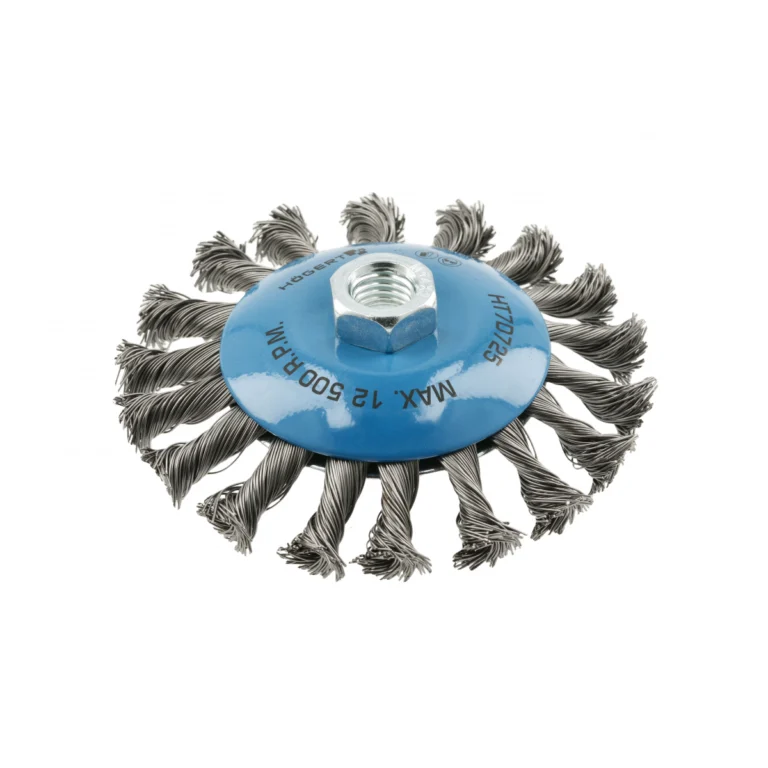 Četka za brusilice – okrugla Hoegert HT7D724 100 mm M14 0.5 mm