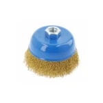 Četka za brusilice lončasta Hoegert HT7D732 100 mm M14 mesingana