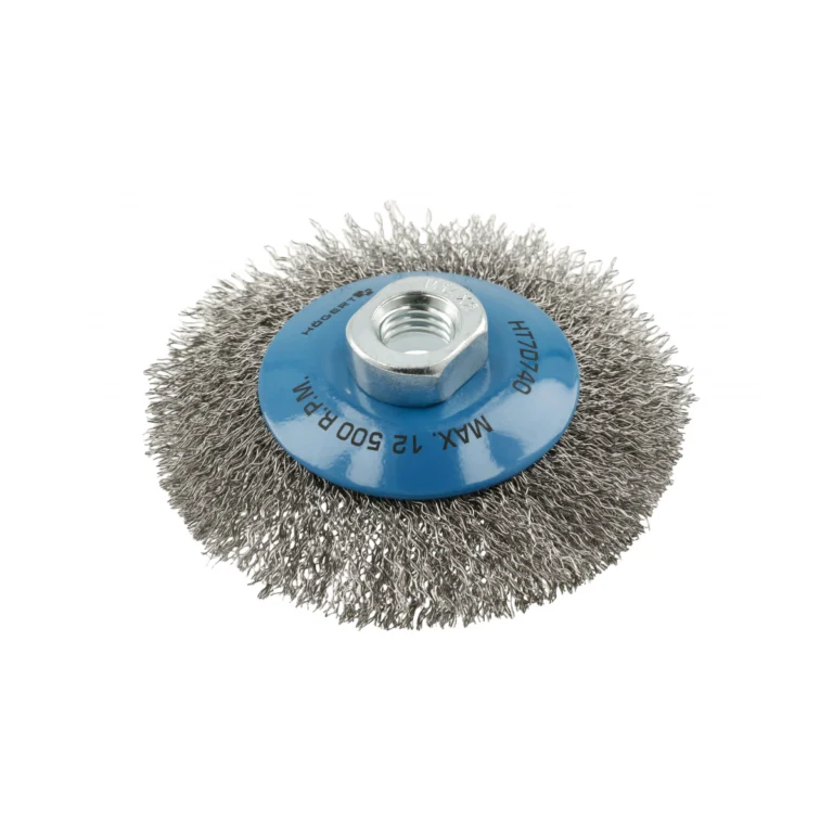 Četka za brusilice okrugla Hoegert HT7D740 100 mm M14 čelična