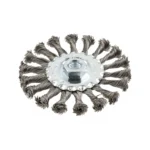 Četka za brusilice okrugla Hoegert HT7D741 115 mm M14 čelična