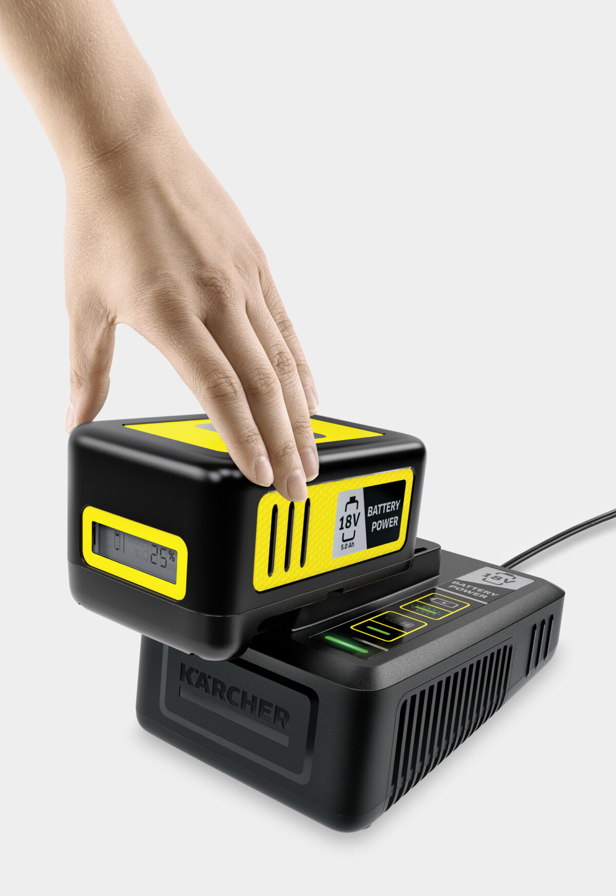 Set baterija i punjač KARCHER Battery Power 18/50 2.445.063.0 18V 5.0Ah