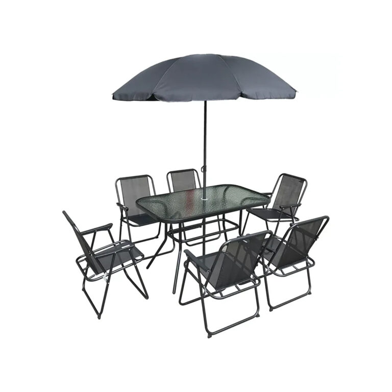 Baštenski set od metala Expert Vienna 68925 6 stolica sto i suncobran