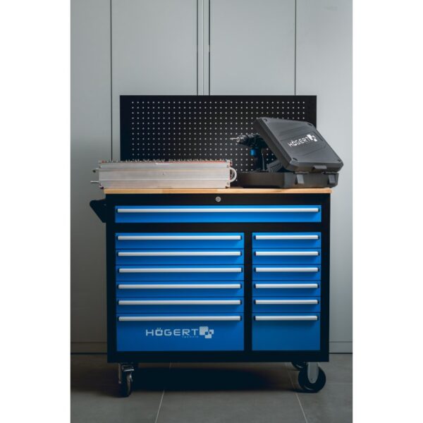 Kolica za alat Hoegert HT7G044 sa zidnim panelom