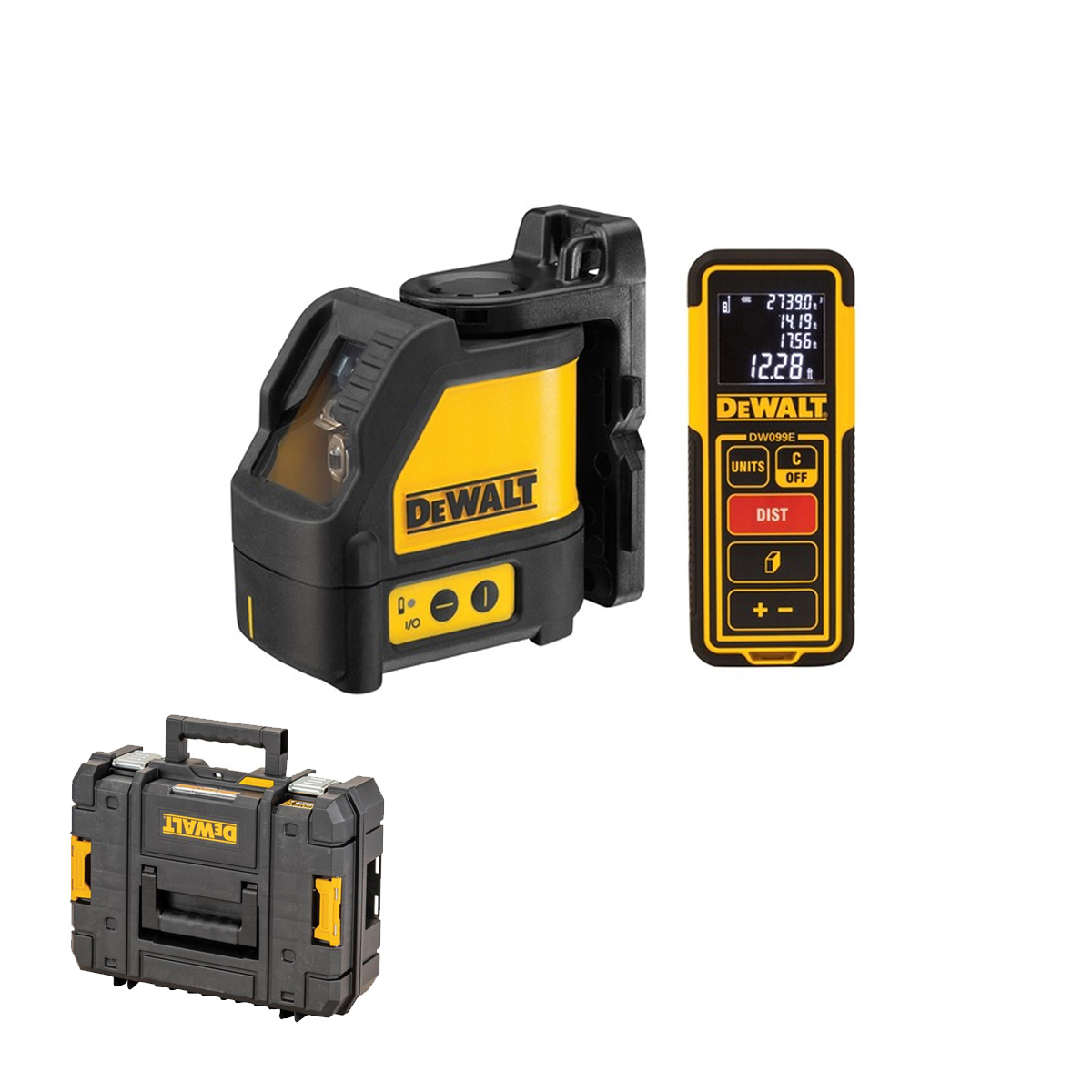 image-794.jpg Laserski samonivelirajući nivelir i mjerač udaljenosti DeWalt DW0889 u koferu