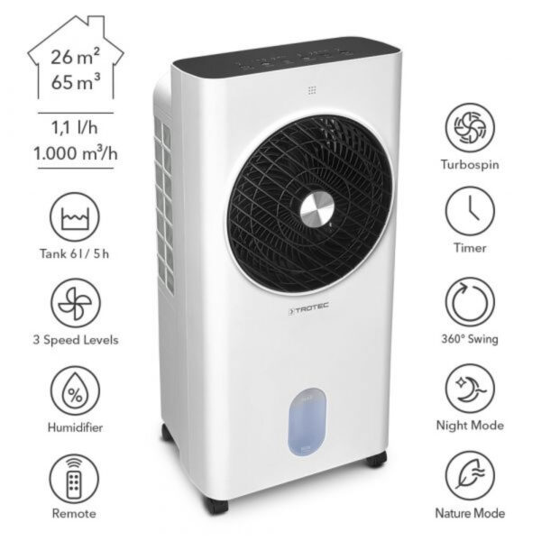 Električni ventilator - rashlađivač Trotec Aircooler PAE 31 1210003016 60W
