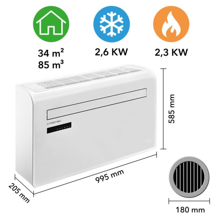 Klima uređaj Trotec PAC-W 2650 SH 1211000023 2.6kW 9000Btu