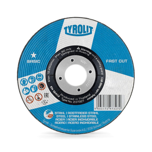 Brusna ploča za brusilice Tyrolit 297333 230 x 22.23 x 6.0 B FC 2 u 1
