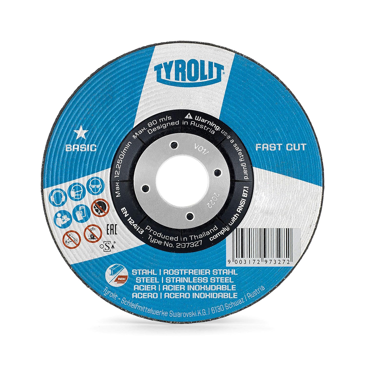 image-949.jpg Brusna ploča za brusilice Tyrolit 297333 230 x 22.23 x 6.0 B FC 2 u 1