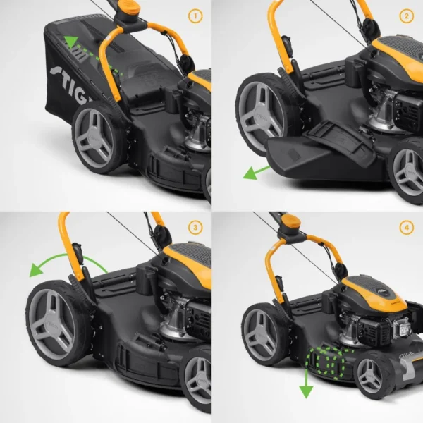 Samohodna benzinska parkovska kosilica - kosačica Stiga Combi 753 S 2L0536848/ST2 3.5KS 51cm