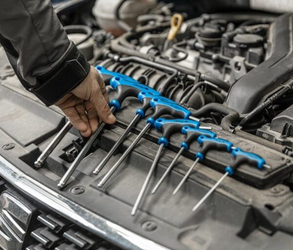 Set imbus ključeva Hoegert HT1W880 T-prihvat S2 2.5-10 mm kuglasti završetak 8 kom