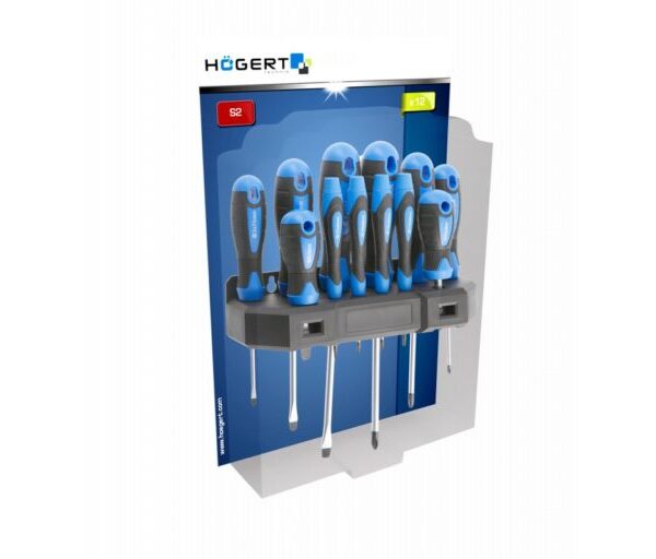 Set izvijača-šarafcigera Hoegert HT1S097 12-dijelni