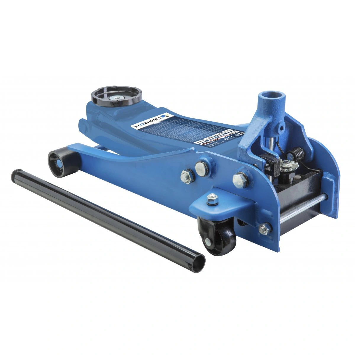 image-427.webp Ručna auto dizalica - hidraulična Hoegert HT8G006 niskoprofilna 2.5t 85-455mm