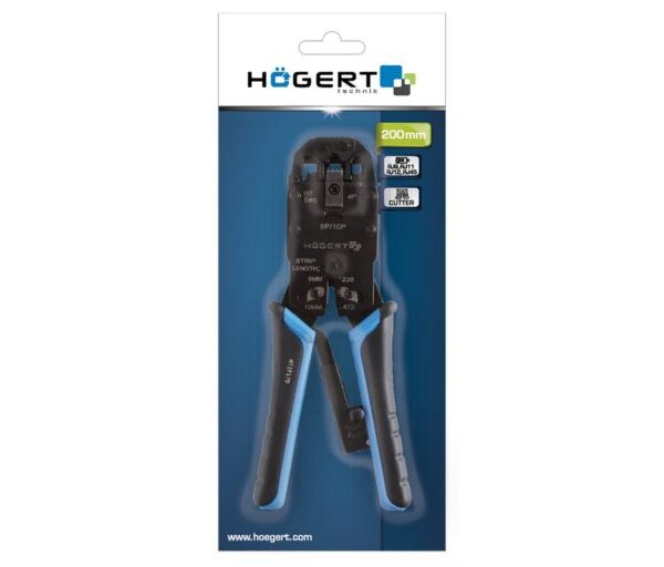 Krimp kliješta za terminale Hoegert HT1P170 4P 6P 8P