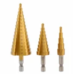 Set stepenastih burgija za metal Hoegert HT6D325 3 kom