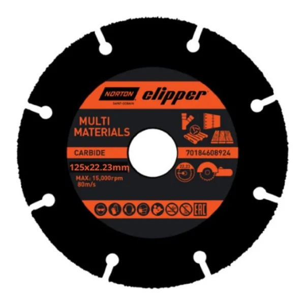 Rezna ploča za brusilice Norton Cliper Pro 70184608309 125x22.23mm