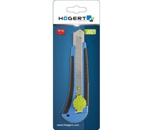 Skalpel sa vijčanim zaključavanjem Hoegert HT4C605 18mm