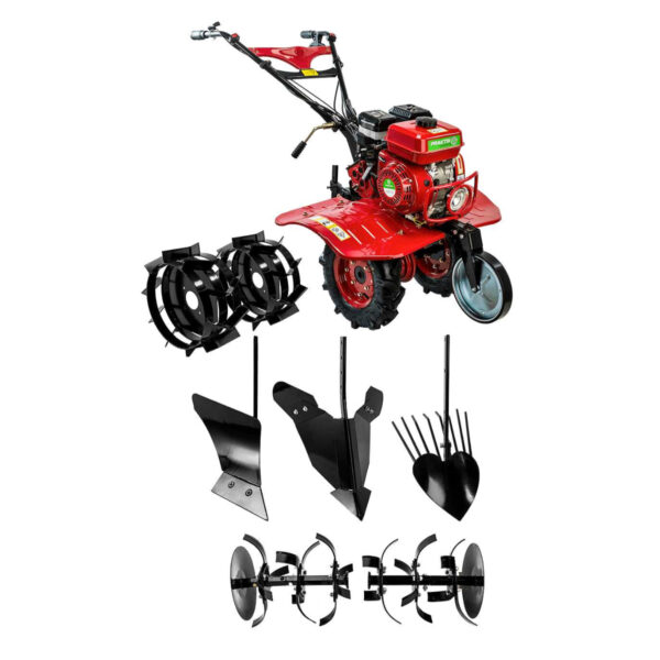 Benzinska freza – kopačica sa dodacima Praktik Garden PG64906 7.0KS 83cm