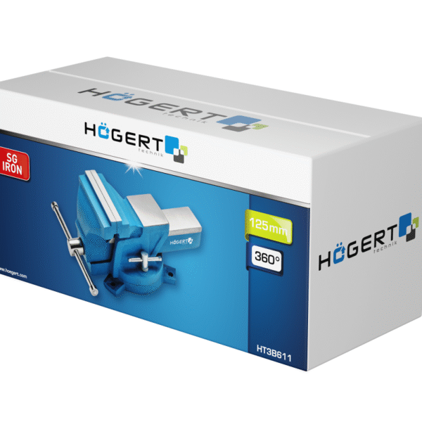 Škripac rotirajući Hoegert HT3B611 125 mm