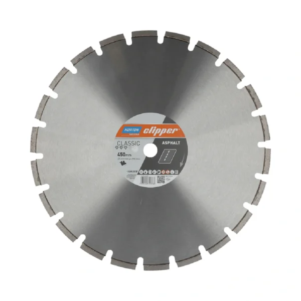 Dijamantna rezna ploča Norton CLASSIC ASFALT H10 70184626881 450x25.4mm