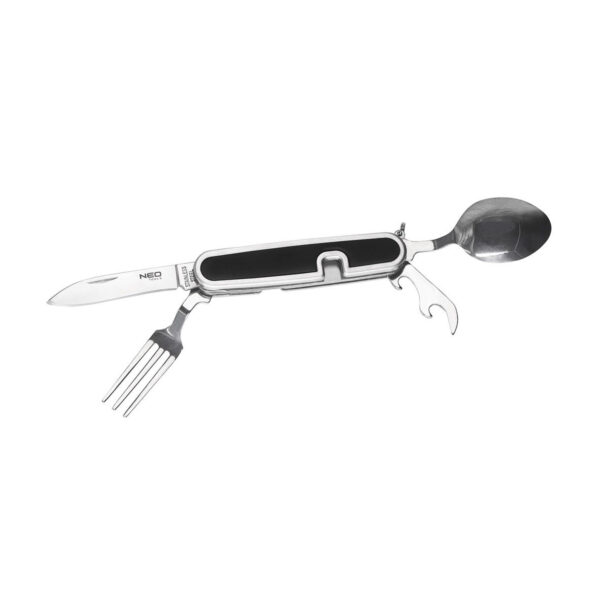 Sklopivi pribor za jelo - escajg 4 u 1 Neo Tools 63-182-3