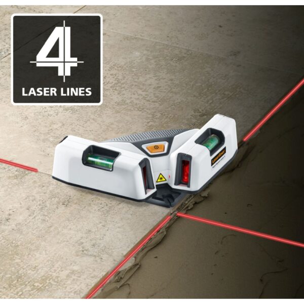 Linijski laser Laserliner LL-081.134E SuperSquare-Laser 4 90°