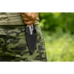 Nož sa fiksiranom oštricom Neo Tools 63-109 u futroli sa kresivom 9cm