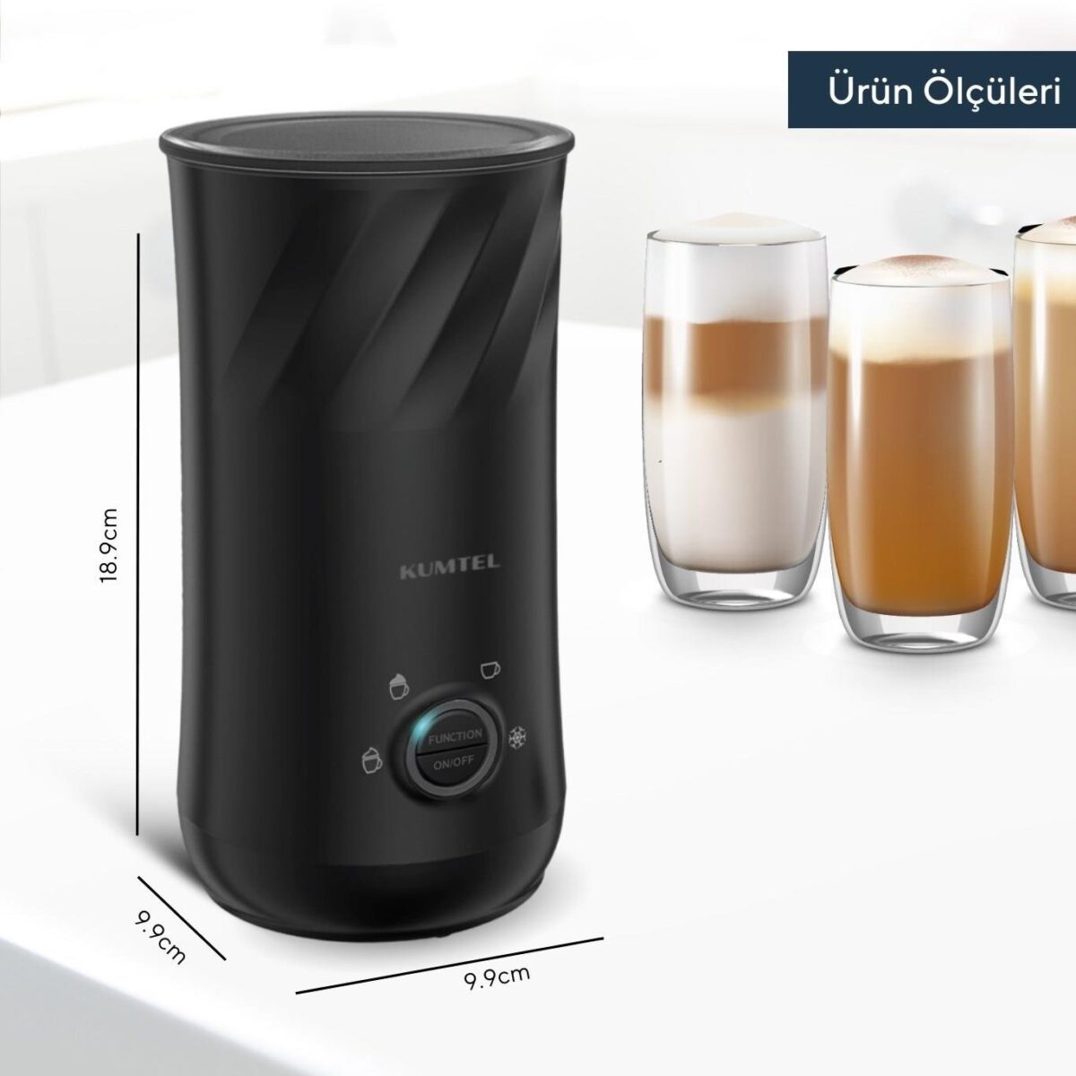 Stolna mutilica za mlijeko Kumtel HMF-01 500W