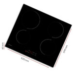 Ugradbena indukciona ploča za kuhanje sa 4 grijača Kumtel HI6-4TB 7200W