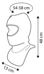 Maskirna kapa - balaclava Neo Tools 81-639 crna