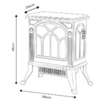 Električna keramička grijalica Neo Tools 90-110 800-1500W