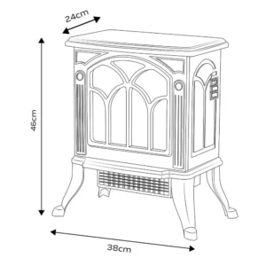 Električna keramička grijalica Neo Tools 90-110 800-1500W