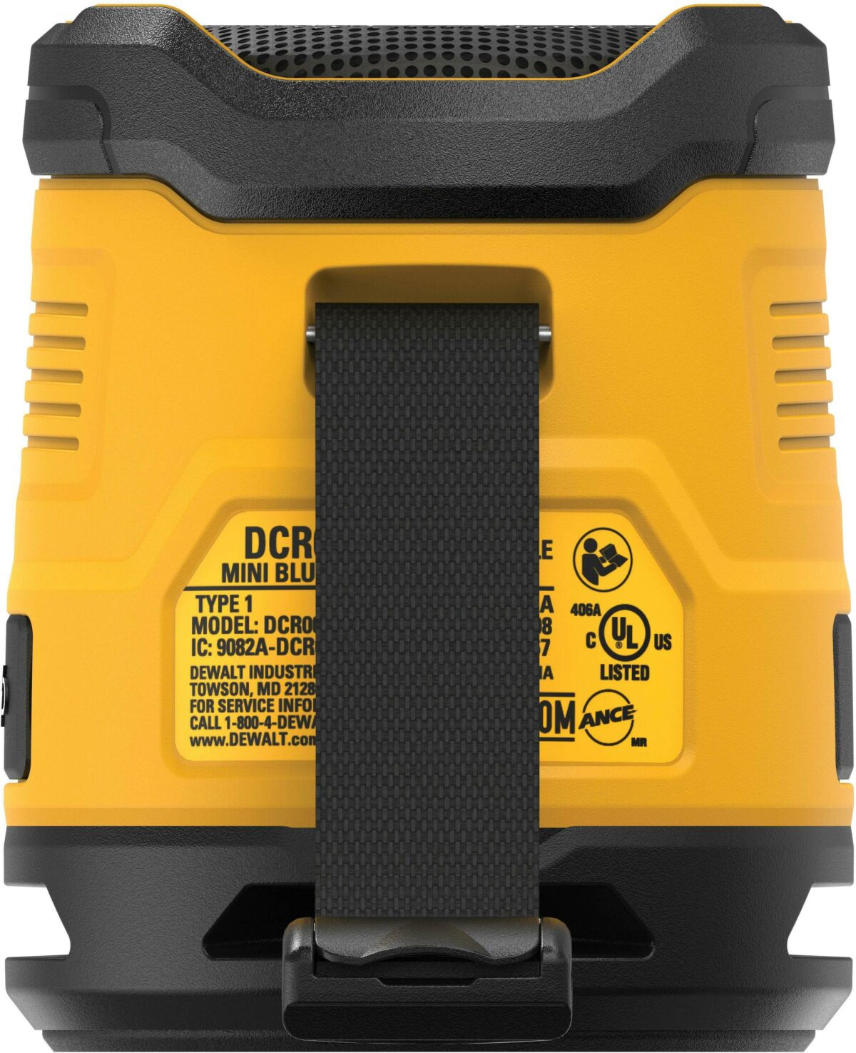 Aku bluetooth zvučnik - radio uređaj DeWalt DCR009 5W