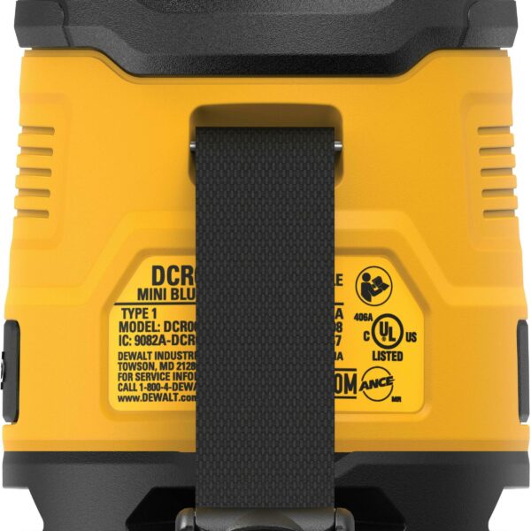Aku bluetooth zvučnik - radio uređaj DeWalt DCR009 5W