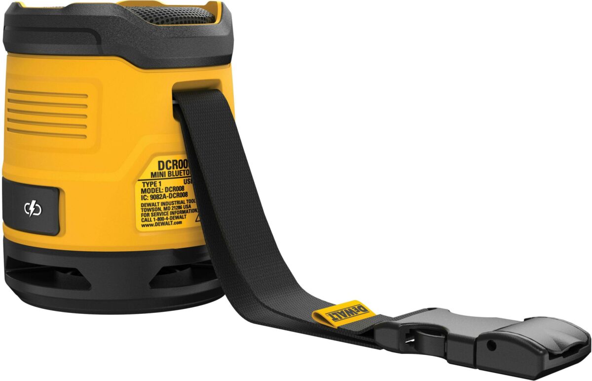 Aku bluetooth zvučnik - radio uređaj DeWalt DCR009 5W