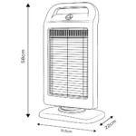 Električna infracrvena grijalica Neo Tools 90-113 1200W