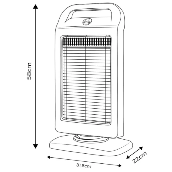 Električna infracrvena grijalica Neo Tools 90-113 1200W