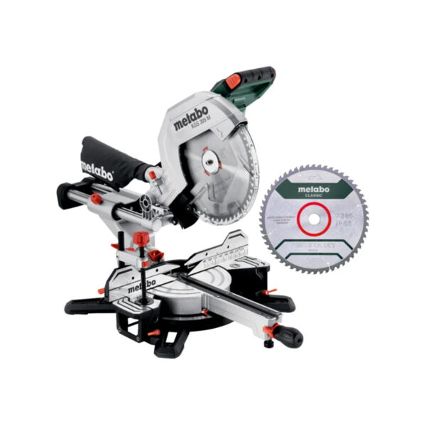 Električna potezno-nagibna pila - štucer Metabo KGS 305 M Set 613305900 2000W 305mm