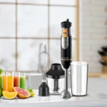 Multifunkcijski štapni blender Kumtel HHB-01 700W crni sa dodacima