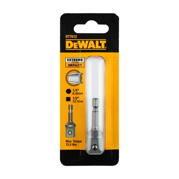 Adapter za bušilice sa 1/4" na 1/2" DeWalt DT7512