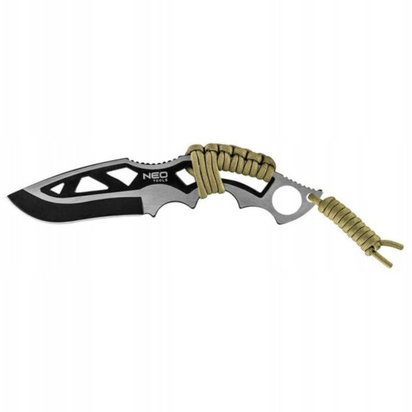Nož sa fiksiranom oštricom Neo Tools 63-100 11cm