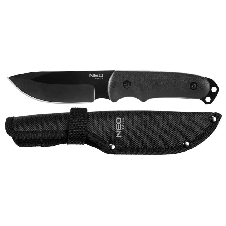 Nož sa fiksiranom oštricom Neo Tools 63-108 u futroli 10.8cm
