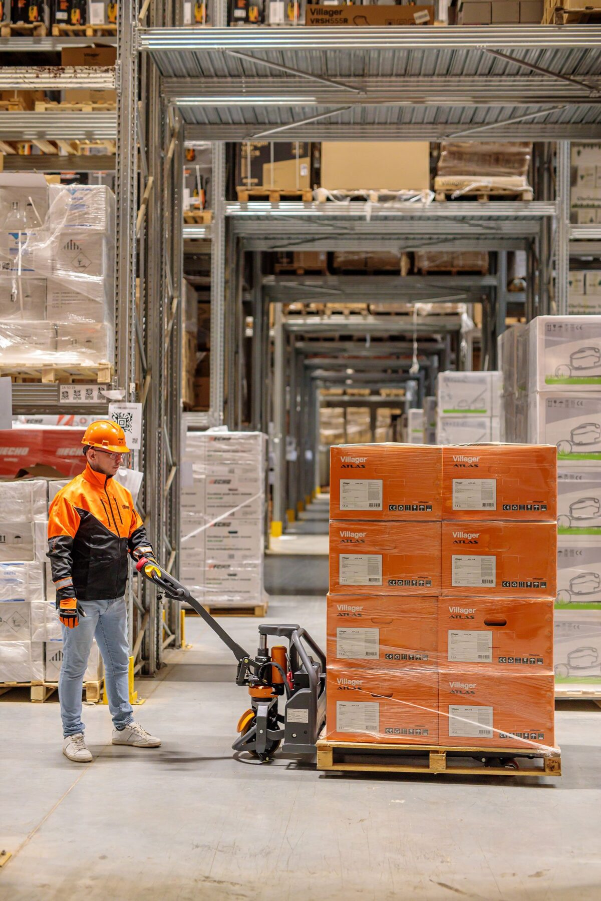 Aku viljuškar - paletar Villager VTP 1525 LiX 087323 48V 1500kg