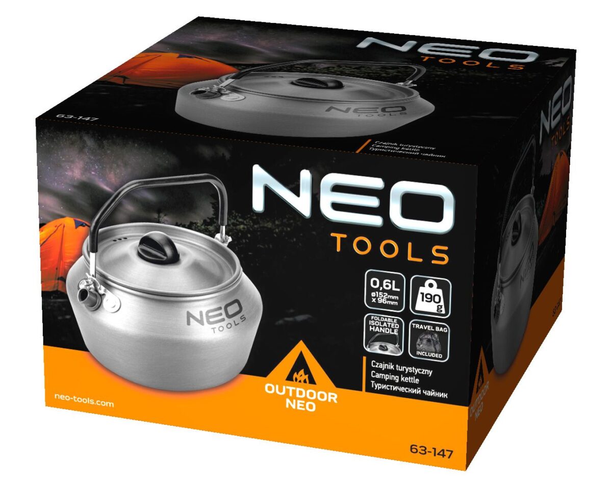 Kuhalo - čajnik za kampovanje Neo Tools 63-147