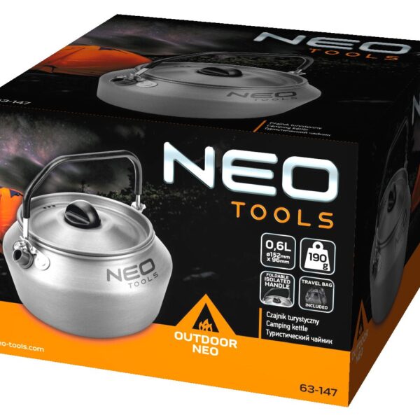 Kuhalo - čajnik za kampovanje Neo Tools 63-147