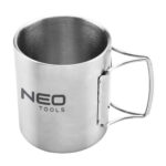 Šolja za kampovanje sa sklopivom ručkom Neo Tools 63-150