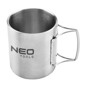 Šolja za kampovanje sa sklopivom ručkom Neo Tools 63-150