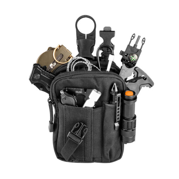 Set - komplet za preživljavanje u torbici 14 u 1 Neo Tools 63-153