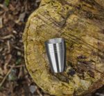 Set metalnih čašica za kampovanje - planinarenje Neo Tools 63-173 30ml 6kom.